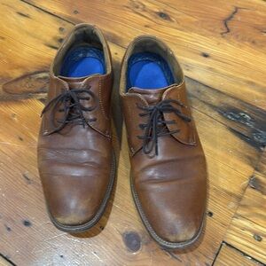Forsheim Shoe Company brown leather there upper men’s lace up dress shoe size 9